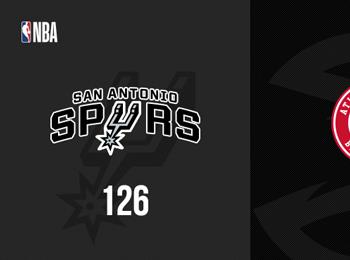 文班罰球準(zhǔn)絕殺 ?？怂故仔?4+13 馬刺險(xiǎn)勝老鷹