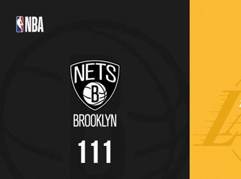 湖人遭籃網(wǎng)逆轉(zhuǎn)再添敗北 東契奇高效三雙里夫斯三分命中率低迷