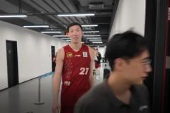 十年后再闖總決賽，北京男籃球員喜笑顏開