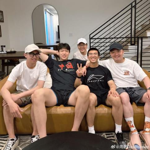 楊瀚森今日備戰(zhàn)下一站試訓，自主進行力量訓練