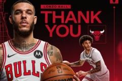 公牛官方：朗佐-鮑爾的旅程是體育史上最動(dòng)人的鳳凰涅槃之一，祝福他好運(yùn)