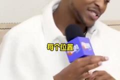 ?？怂乖u(píng)選當(dāng)下NBA各位置最快球員：自己米切爾拉文阿門(mén)錫安薩爾