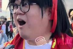 球迷COS哪吒為國(guó)足加油：我命由我不由天，給我破！??！