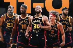 勇士這套首發(fā)11勝0負(fù)