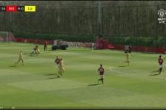 一劍封喉！斯特林推進(jìn)助攻特羅薩德低射破門，阿森納1-0領(lǐng)先