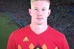 比利時黃金一代，德布勞內(nèi)國家隊生涯最強(qiáng)一戰(zhàn)