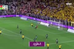 關(guān)鍵先生！阿姆里精準(zhǔn)斜傳本澤馬包抄破門，吉達(dá)國民2-2絕平聯(lián)合