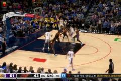 看的布朗尼直接抱頭！東契奇腦后妙傳文森特飚進(jìn)三分，秀翻全場！