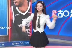 這大長腿！美女主播魏欣怡跳手勢舞：又一年 恭喜快船無緣附加賽