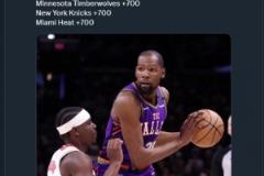 難道說？美媒曬杜蘭特下家賠率，火箭大幅度領(lǐng)跑！