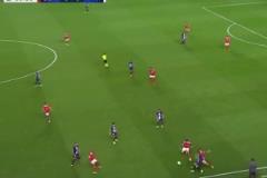 MMN之間心有靈犀的配合！內(nèi)馬爾助攻梅西精彩弧線球破門！