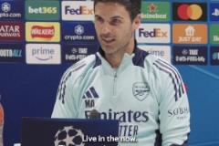 重大宣言！阿爾特塔：我們很幸運(yùn)走到這一步，踏上球場(chǎng)時(shí)將釋放全部身心！