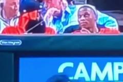 還差一場哥倆就可以擁抱了！經(jīng)典名場面：哈登威少一起看棒球賽！