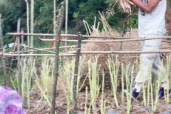 不忘初心！CBA球員矣進(jìn)宏回到老家?guī)图胰烁苫? title=