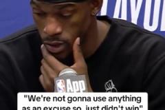 傷病影響發(fā)揮？巴特勒：我沒(méi)事，輸了就輸了，沒(méi)有任何借口