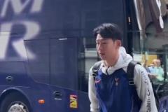 孫興慜沖擊生涯俱樂部首冠！熱刺抵達(dá)畢爾巴鄂備戰(zhàn)歐聯(lián)決賽