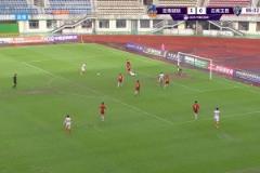 這球漂亮！高天意晃過(guò)防守隊(duì)員推射破門，申花3-0無(wú)錫