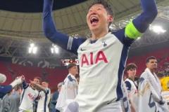 率隊(duì)奪歐聯(lián)杯冠軍！孫興慜振臂怒吼慶祝！